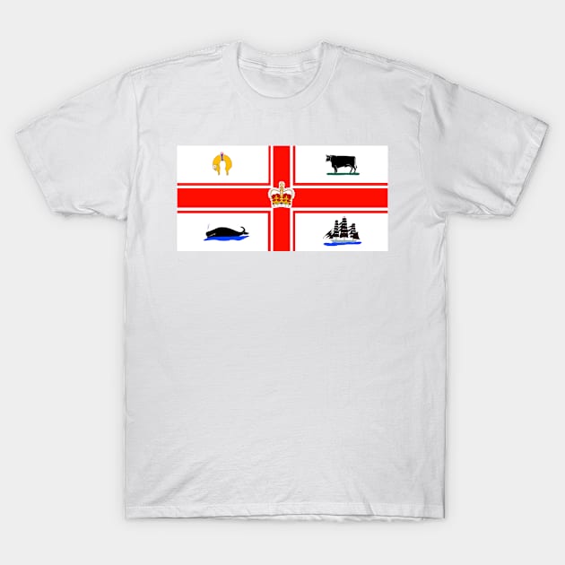 Flag of the City of Melbourne (Australia) T-Shirt by Ziggy's